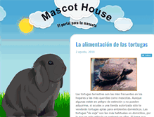 Tablet Screenshot of mascothouse.es